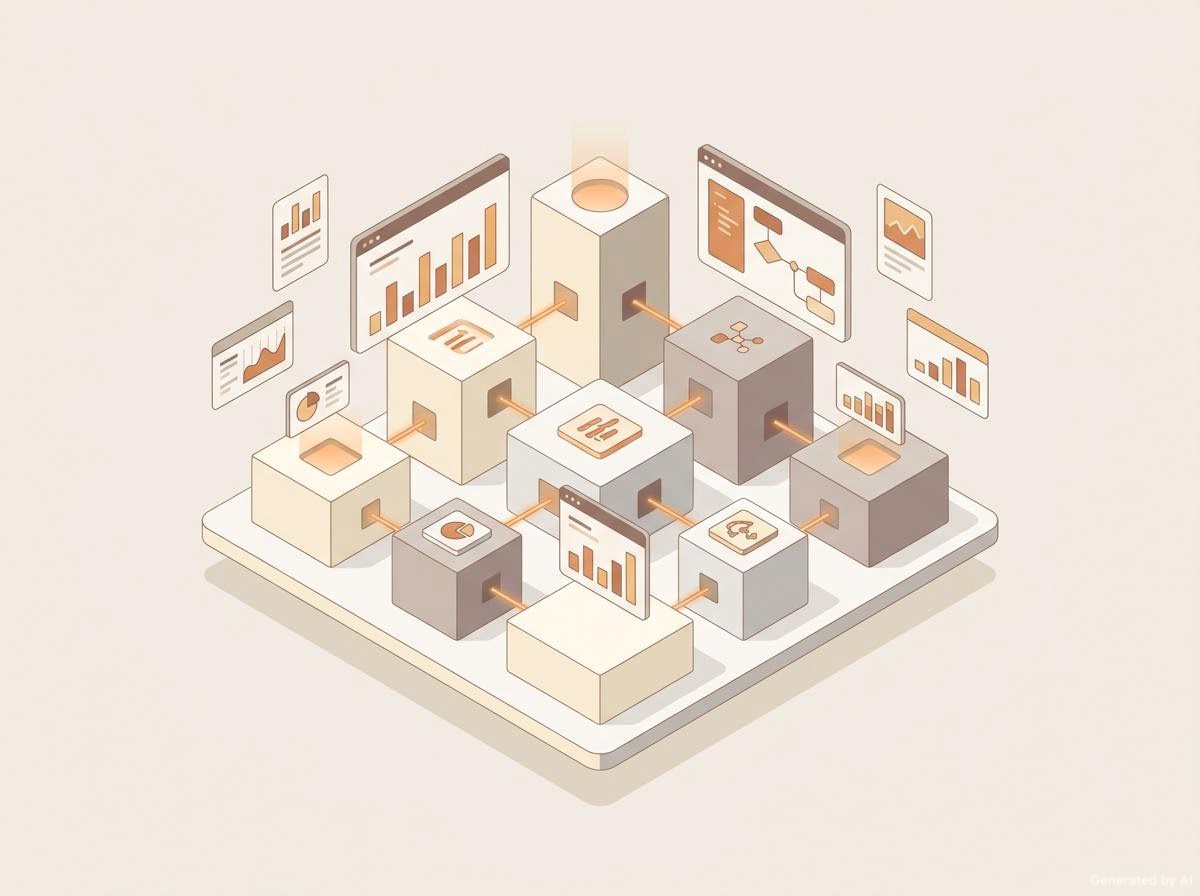 Enterprise systems and business process transformation illustration